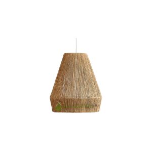 Đèn Mây Tre: chụp đèn thả dây đay trang trí phòng khách